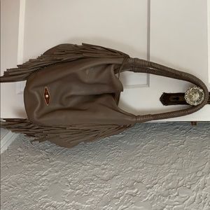 Elliot Lucca boho fringe handbag